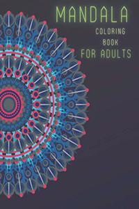 Mandala coloring book for adults