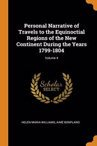 PERSONAL NARRATIVE OF TRAVELS TO THE EQU