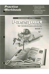 Passport to Mathematics Practice Workbook: Book 1