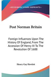 Post Norman Britain