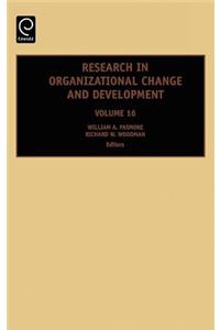 Research in Organizational Change and Development