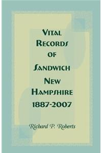 Vital Records of Sandwich, New Hampshire, 1887-2007