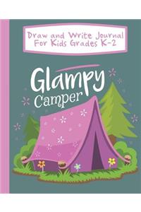 Draw And Write Journal For Kids Grades K-2 Glampy Camper