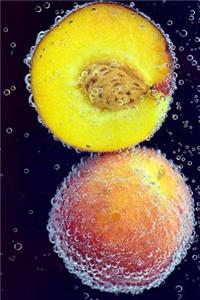 Halved Peach, Water, and Bubbles Journal