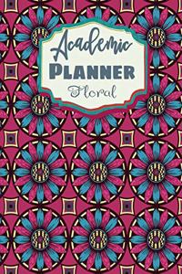 Academic Planner Floral