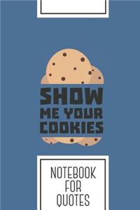 Notebook for Quotes