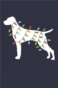Vizsla Journal - Vizsla Notebook - Christmas Gift for Vizsla Lovers