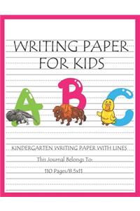 Writing Paper for kids