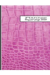 Day per page planner 2020