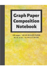 Graph Paper Composition Notebook