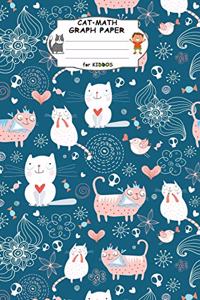 Cat Math Graph Paper for Kiddos