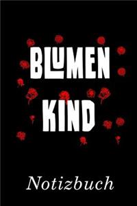 Blumen Kind Notizbuch