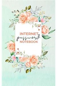 Internet Password Notebook