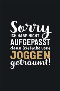Ich habe vom Joggen geträumt