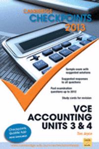 Cambridge Checkpoints VCE Accounting Units 3 and 4 2013