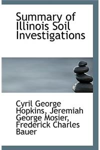 Summary of Illinois Soil Investigations