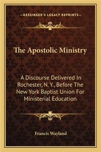 Apostolic Ministry