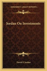 Jordan on Investments