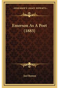 Emerson as a Poet (1883)