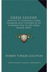 Greek Lessons