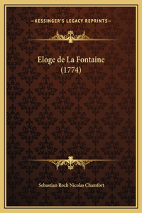 Eloge de La Fontaine (1774)