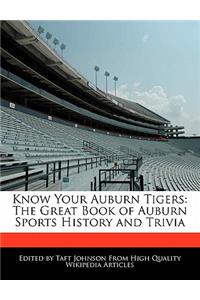 Know Your Auburn Tigers