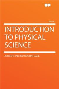 Introduction to Physical Science
