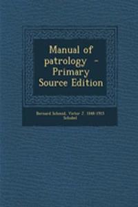 Manual of Patrology