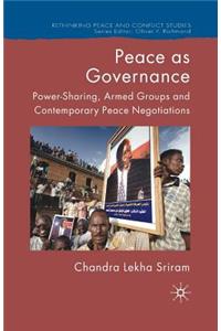 Peace as Governance