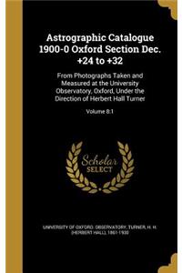 Astrographic Catalogue 1900-0 Oxford Section Dec. +24 to +32