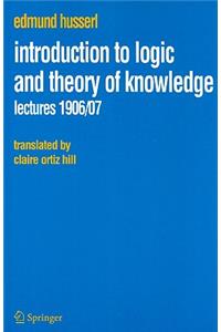 Introduction to Logic and Theory of Knowledge