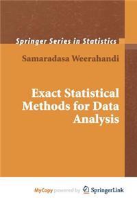 Exact Statistical Methods for Data Analysis