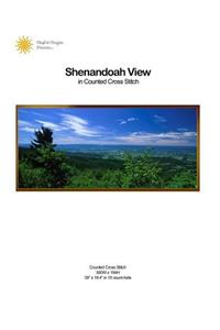 Shenandoah View in Counted Cross Stitch