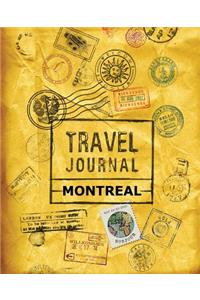 Travel Journal Montreal