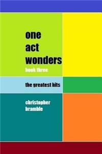 one act wonders - book three