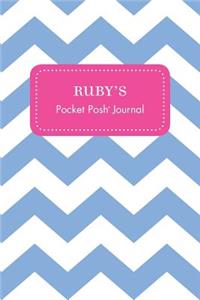 Ruby's Pocket Posh Journal, Chevron