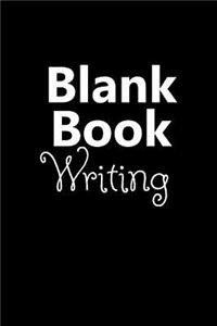 Blank Book Writing