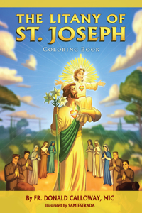 Litany of St. Joseph Coloring Book