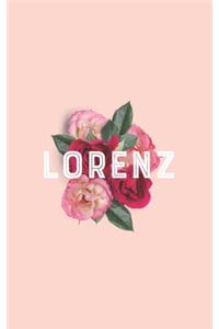 LORENZ 2020 Weekly Monthly Planner Book, Planner 2020, Personalized 2020 Planner for LORENZ A beautiful