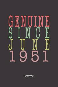 Genuine Since June 1951
