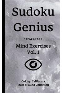 Sudoku Genius Mind Exercises Volume 1