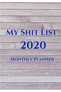 My Shit List