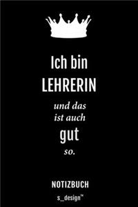 Notizbuch für Lehrer / Lehrerin