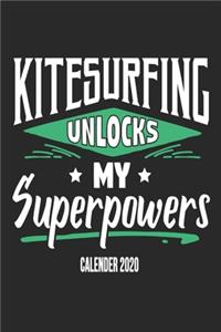 Kitesurfing Unlocks My Superpowers Calender 2020
