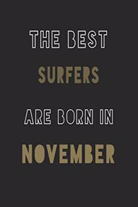 The Best Surfers are Born in November journal