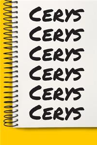 Name Cerys A beautiful personalized