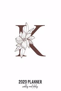 2020 Planner Weekly and Daily