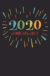 2020 Jahresplaner - Übersichtlich.Praktisch.Gut.