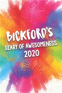 Bickford's Diary of Awesomeness 2020