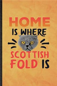 Home Is Where Scottish Fold Is